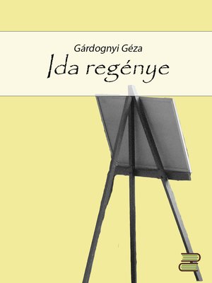 cover image of Ida regénye